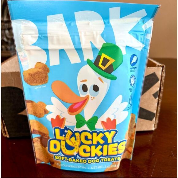 BARK BOX - NWT Dog Fun Bundle of 2 Toys & Bag of Soft Baked Treats. (Small Dogs) - Picture 12 of 14